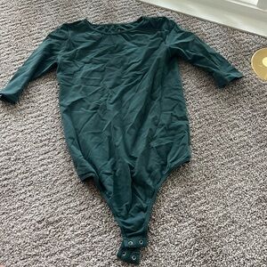 Free people teal body suit